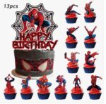 Zápich na tortu Happy Birthday – Spiderman 05 – Obrázok 2