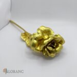 Dekorácia na tortu – kvety - ruža zlatá 14