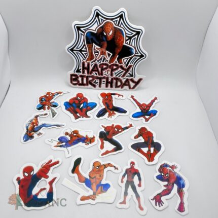 Zápich na tortu Happy Birthday – Spiderman 05