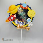 pap. zápich na tortu – Happy Birthday – Vesmír 04