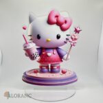 Akrylová stojaca dekorácia – Hello Kitty 03