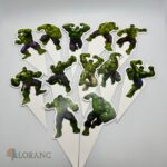 pap. zápich na tortu – Happy Birthday – Hulk 02 – Obrázok 2