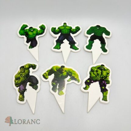 Zápich do cupcakes – Hulk