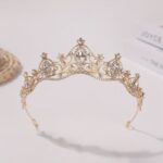 Princeznovská korunka – zlatá 02