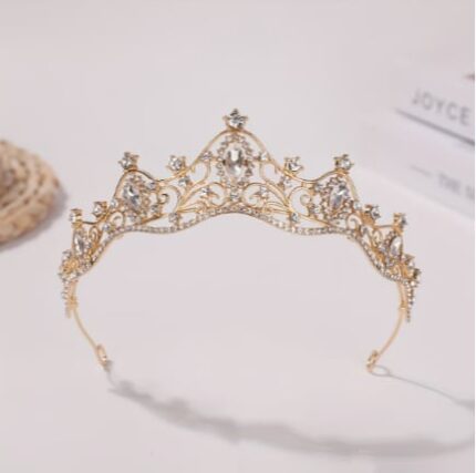 Princeznovská korunka – zlatá 02