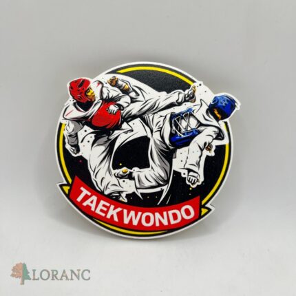dekorácia na tortu/magnetka - Taekwondo