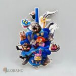 dekorácia na tortu/magnetka – Zootropolis