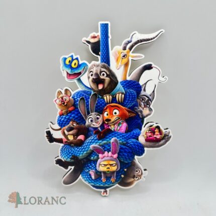 dekorácia na tortu/magnetka – Zootropolis