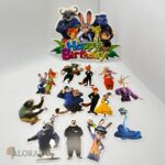 Pap.zápich na tortu Happy Birthday - Zootropolis 01