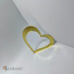 Dekorácia – zlaté srdce/srdiečko 11