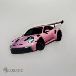 dekorácia na tortu – magnetka – auto – Porsche 04 – Obrázok 2