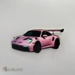 dekorácia na tortu – magnetka – auto – Porsche 04