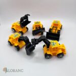 Dekorácia na tortu - Stavebné stroje/autá