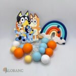 Zápich na tortu /dekorácia guličky SADA 181 ,,Bluey a Bingo“