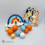 Zápich na tortu /dekorácia guličky SADA 181 ,,Bluey a Bingo“ – Obrázok 2