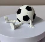 dekorácia na tortu - futbalová lopta /5/ – Obrázok 4