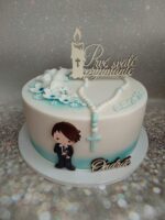 Dekorácia na tortu/magnetka prijímanie - modliaci sa chlapček 03 – Obrázok 8