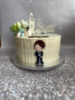 Dekorácia na tortu/magnetka prijímanie - modliaci sa chlapček 03 – Obrázok 2