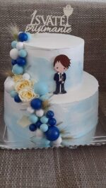 Dekorácia na tortu/magnetka prijímanie - modliaci sa chlapček 04 – Obrázok 7