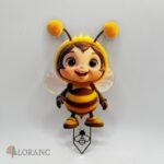 Akrylový zápich na tortu - Včielka