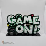 dekorácia na tortu - stojan - Game On – Obrázok 2