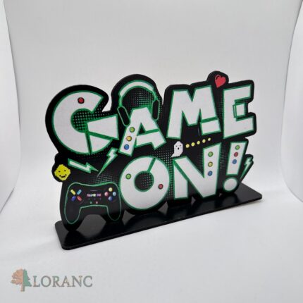 dekorácia na tortu - stojan - Game On