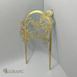 pl.zápich na tortu – Sada – Happy Birthday 10 /zlatá/ 3PACK