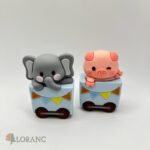 Dekorácia na tortu – vláčik/lokomotíva + vagóniky – Obrázok 5