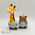 Dekorácia na tortu – vláčik/lokomotíva + vagóniky – Obrázok 3