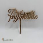 Zápich na tortu – 1. Sväté prijímanie 07 /zlatá/