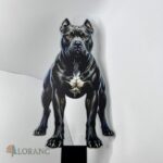 Akrylový zápich na tortu – Americký Pitbul