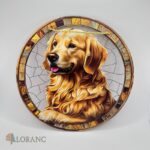 Akrylová závesná dekorácia – Zlatý Retríver/Retriever – Obrázok 2