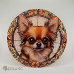 Akrylová závesná dekorácia – Čivava