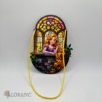 Akrylová závesná dekorácia – Rapunzel – Obrázok 2