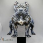 Akrylový zápich na tortu – Americký Pitbul