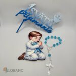 dekorácia na tortu - prijímanie – Set chlapček /3 varianty – Obrázok 3