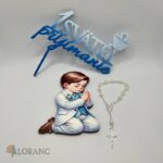 dekorácia na tortu - prijímanie – Set chlapček /3 varianty – Obrázok 4