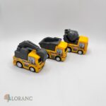 Dekorácia na tortu – Stavebné stroje/autá 3 ks – Obrázok 2