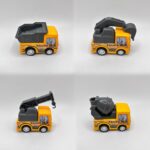 Dekorácia na tortu – Stavebné stroje/autá 4 ks