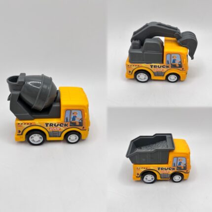 Dekorácia na tortu – Stavebné stroje/autá 3 ks