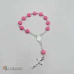 dekorácia na tortu/ruženec ružový – pátričky 03