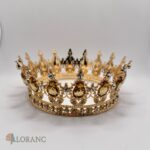 Dekorácia na tortu – Princeznovská korunka /zlatá/ 11