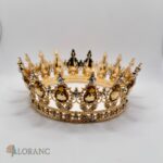 Dekorácia na tortu – Princeznovská korunka /zlatá/ 11 – Obrázok 2