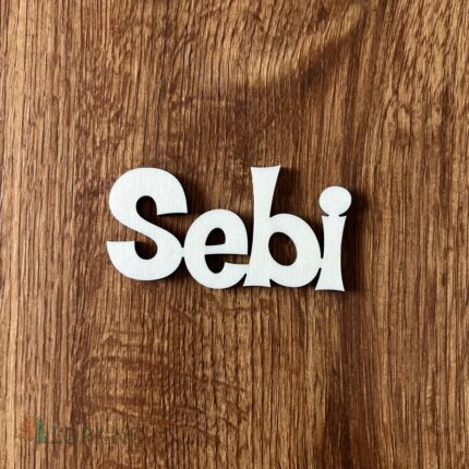 dekorácia na tortu – meno – Sebi