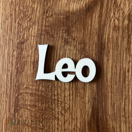 dekorácia na tortu – meno – Leo 02