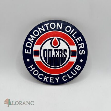 dekorácia na tortu/magnetka - HK Edmonton Oilers - logo