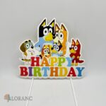 Pap. zápich na tortu Happy Birthday / Bluey 06 – Obrázok 2
