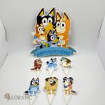 Pap. zápich na tortu Happy Birthday / Bluey 03
