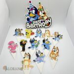 Pap. zápich na tortu Happy Birthday / Bluey 05