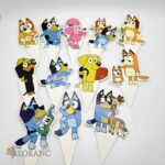 Zápich do cupcakes – Bluey